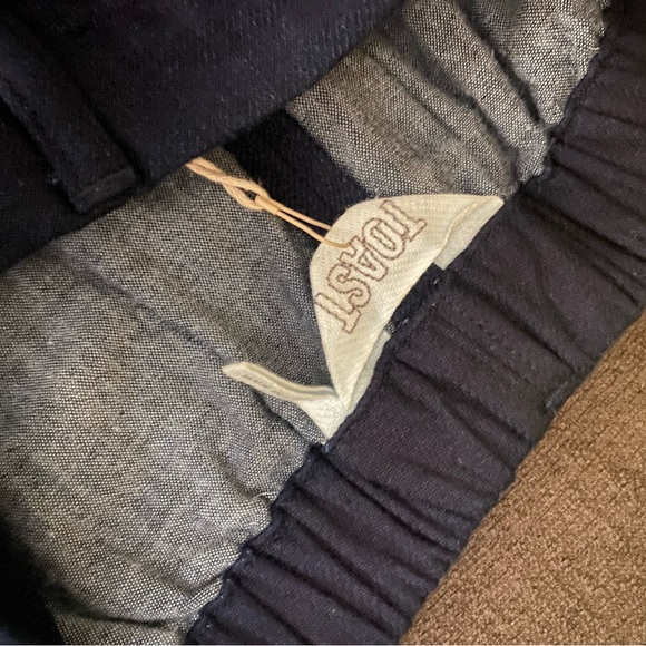 TOAST UK Alix Indigo Twill Trousers - Picture 12 of 15